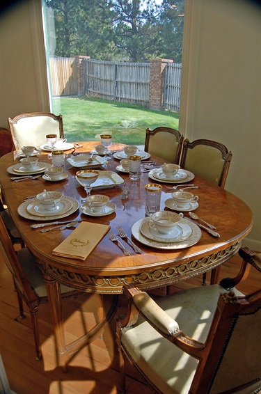 A dining table and dining set.