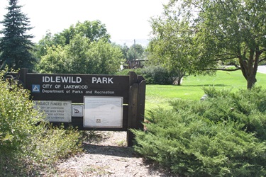 Idlewild Park entrance.