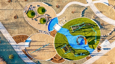 Two Creeks Park Aerial Photo