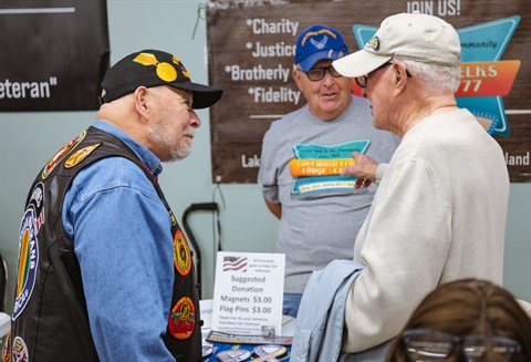 west metro veterans fair attendees