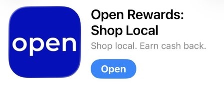 Open Rewards Shop Local logo