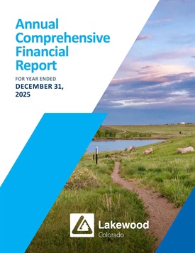 Annual Comprehensive Financial Report cover page for 2025