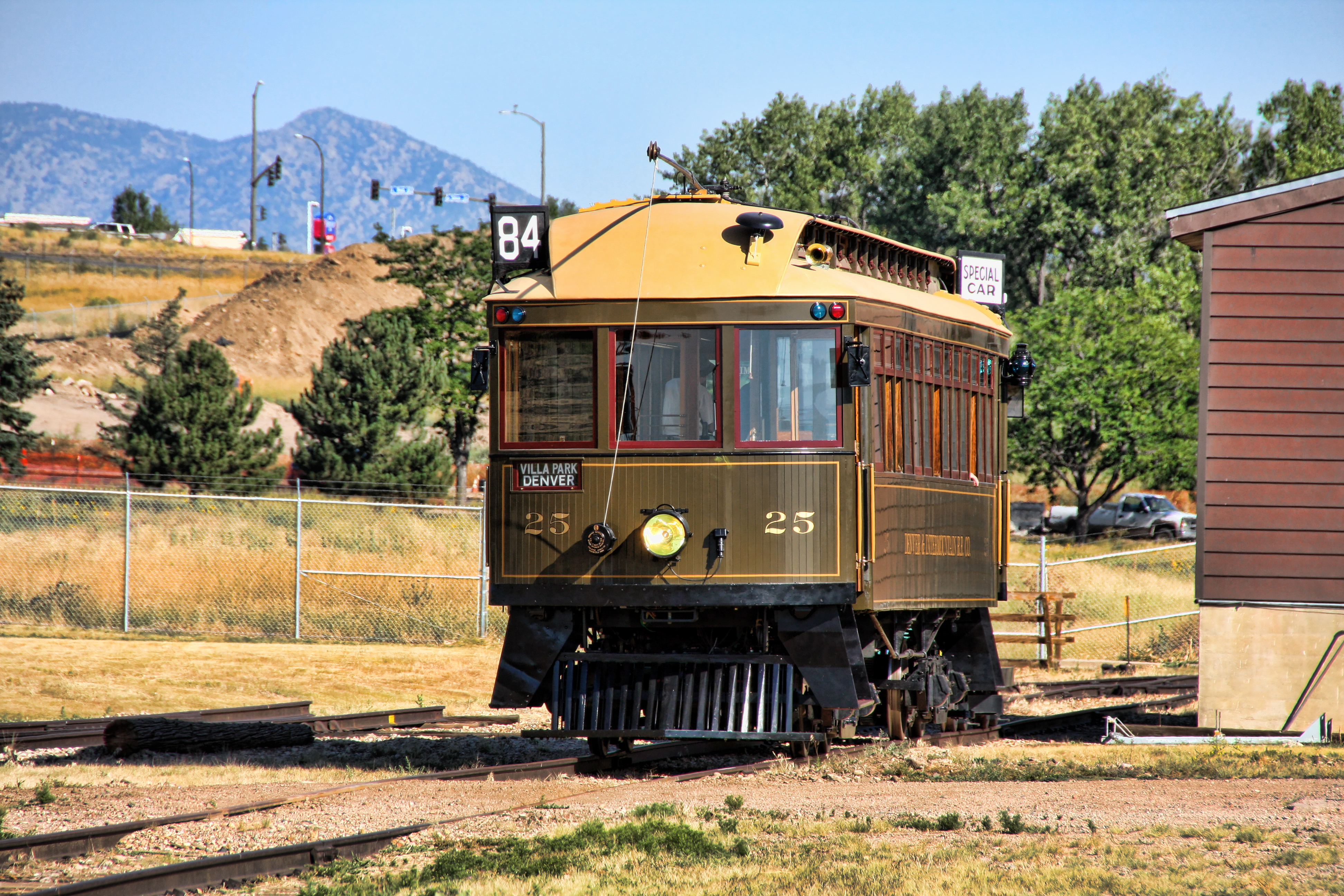 海外切手コレクション　25 Trains 汽車25 Car No. 25 Open House - City of Lakewood, CO