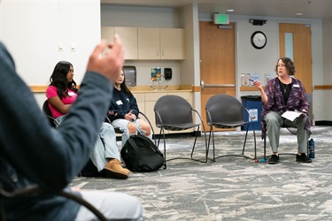 Community Room in use 2